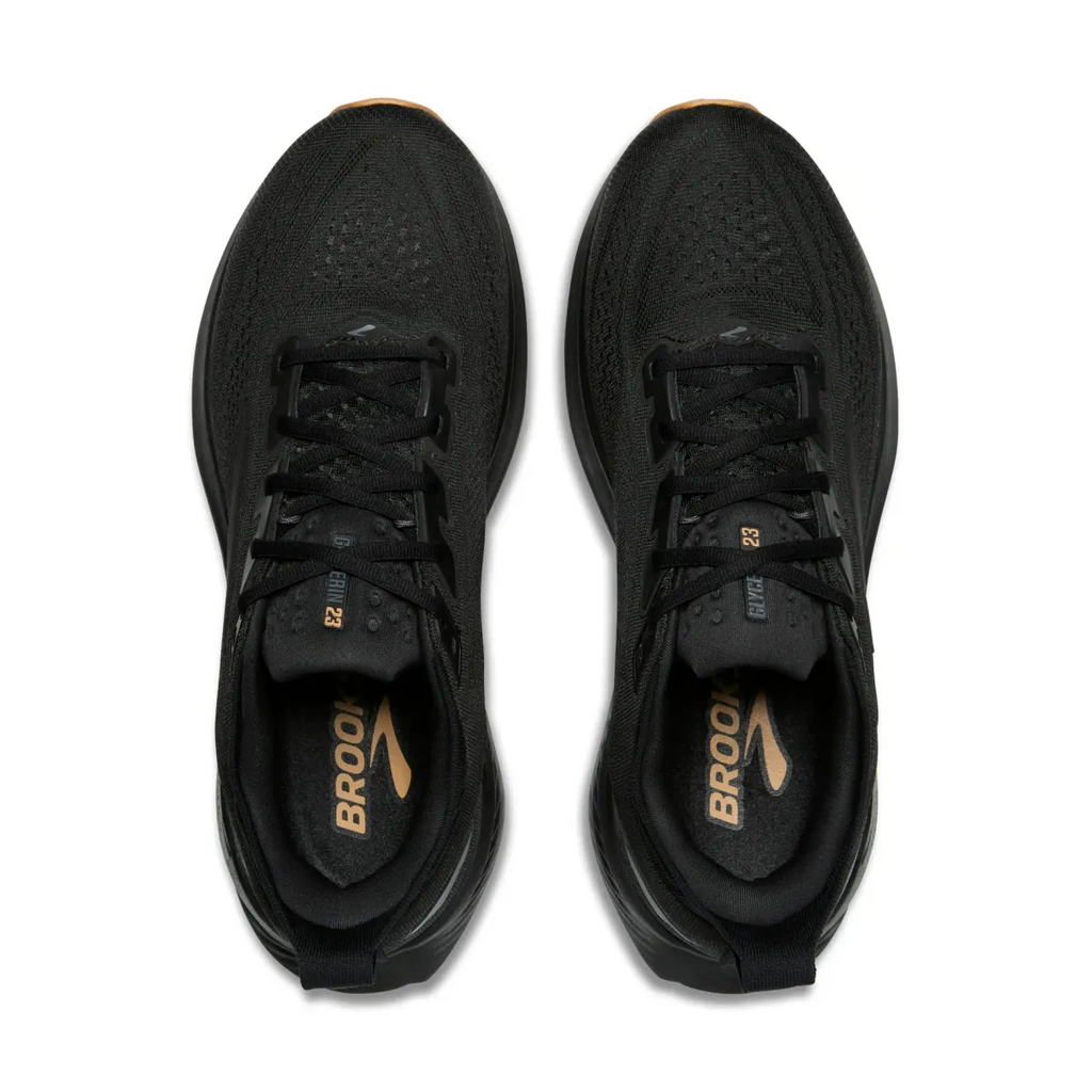 BROOKS M GLYCERIN 23 BLACK/EBONY/BISCUIT