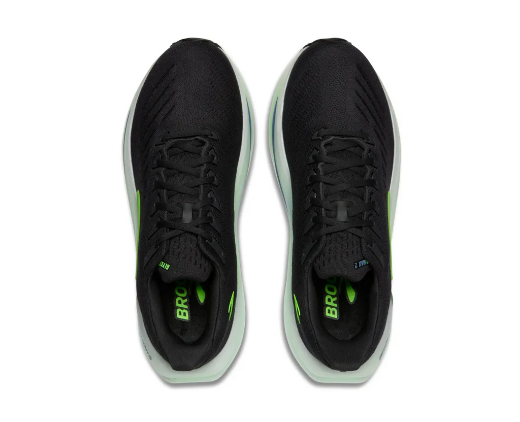 BROOKS M GLYCERINE MAX 2 PHANTOM/WHITE/GREEN GECKO