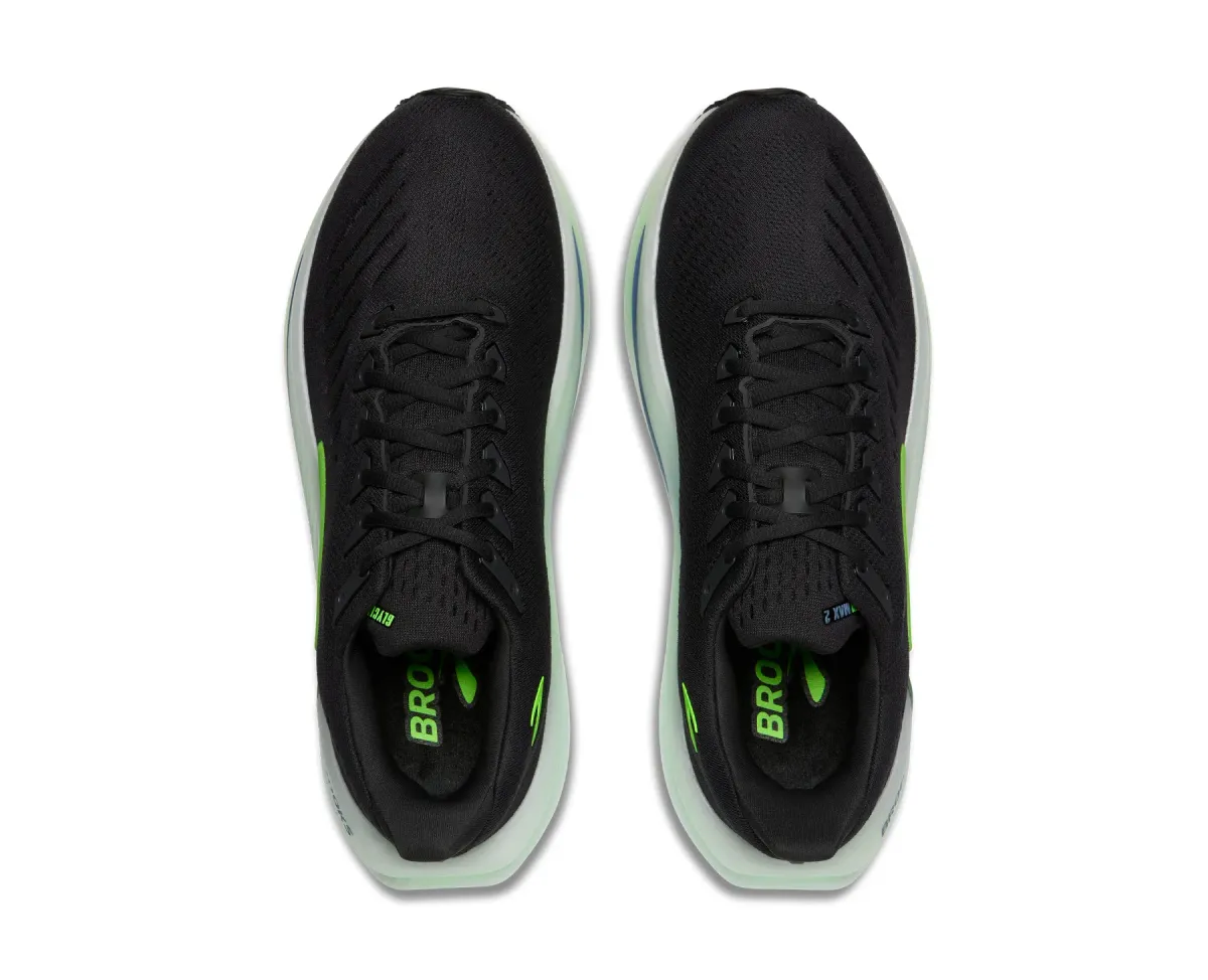 BROOKS M GLYCERINE MAX 2 PHANTOM/WHITE/GREEN GECKO