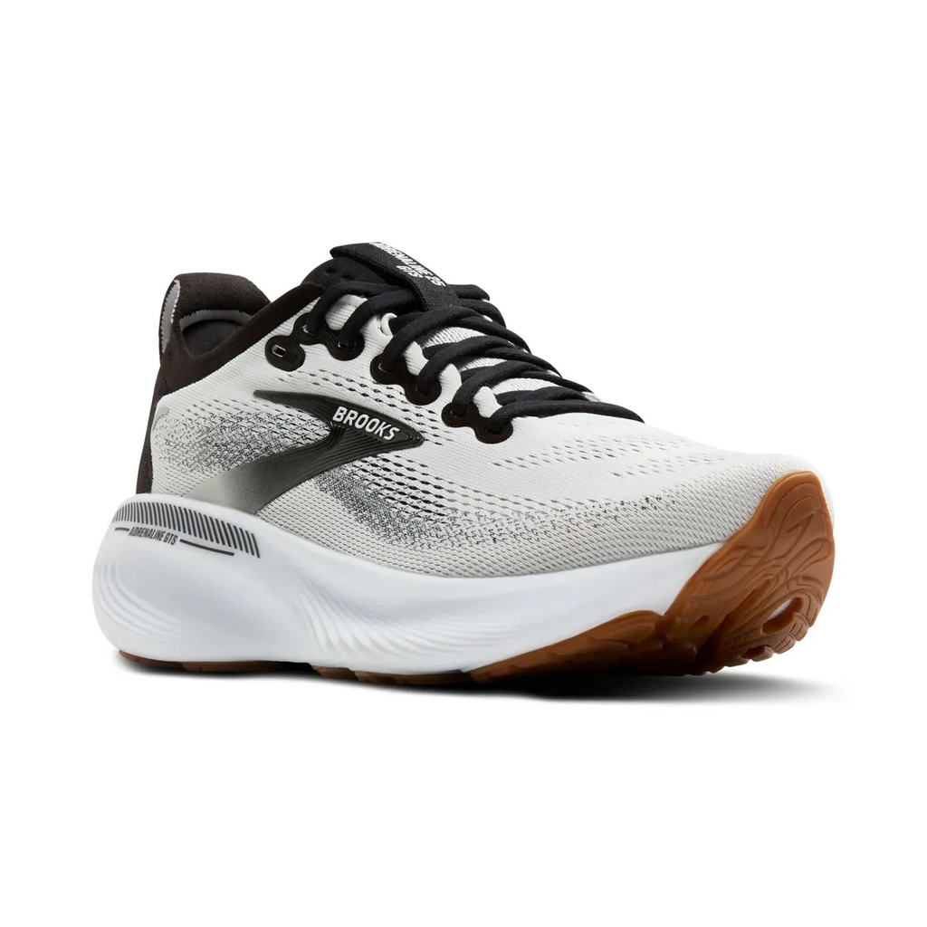 BROOKS M ADRENALINE GTS25 WHITE/BLACK/WHITE