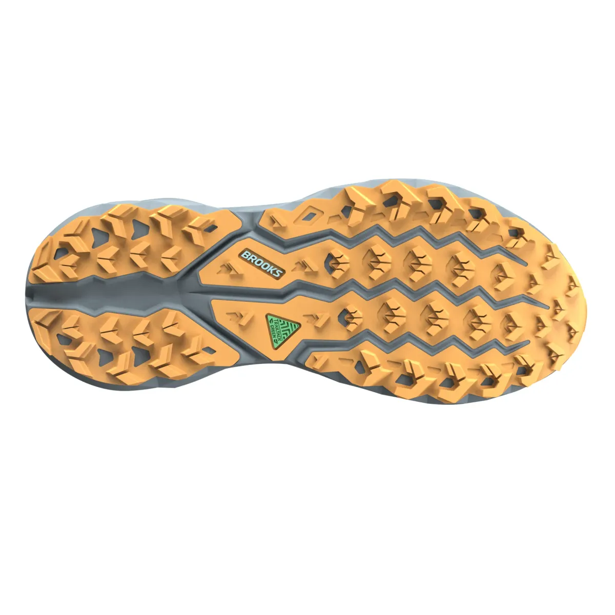 BROOKS W CASCADIA 19 CLEARWATER/PRIMER GREY/APRICO