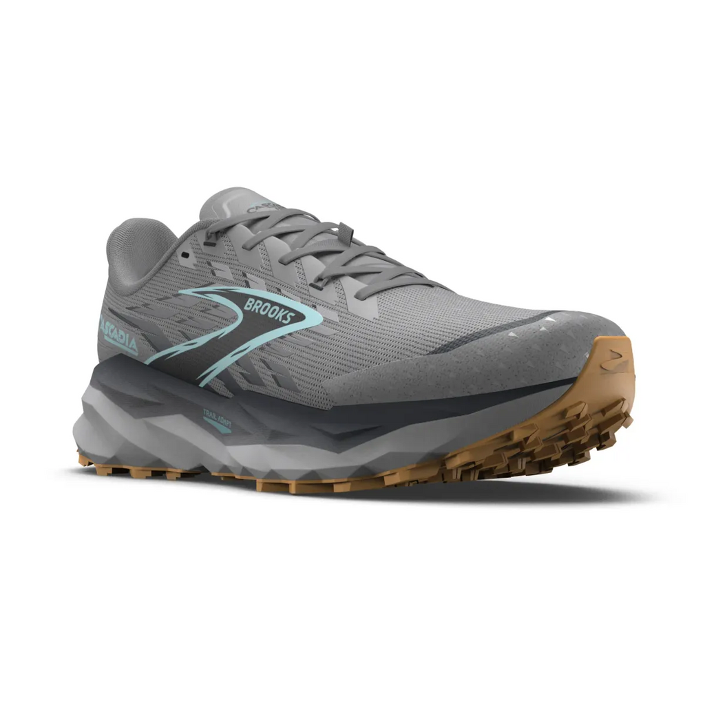 BROOKS M CASCADIA 19 ALLOY/EBONY/ORANGE