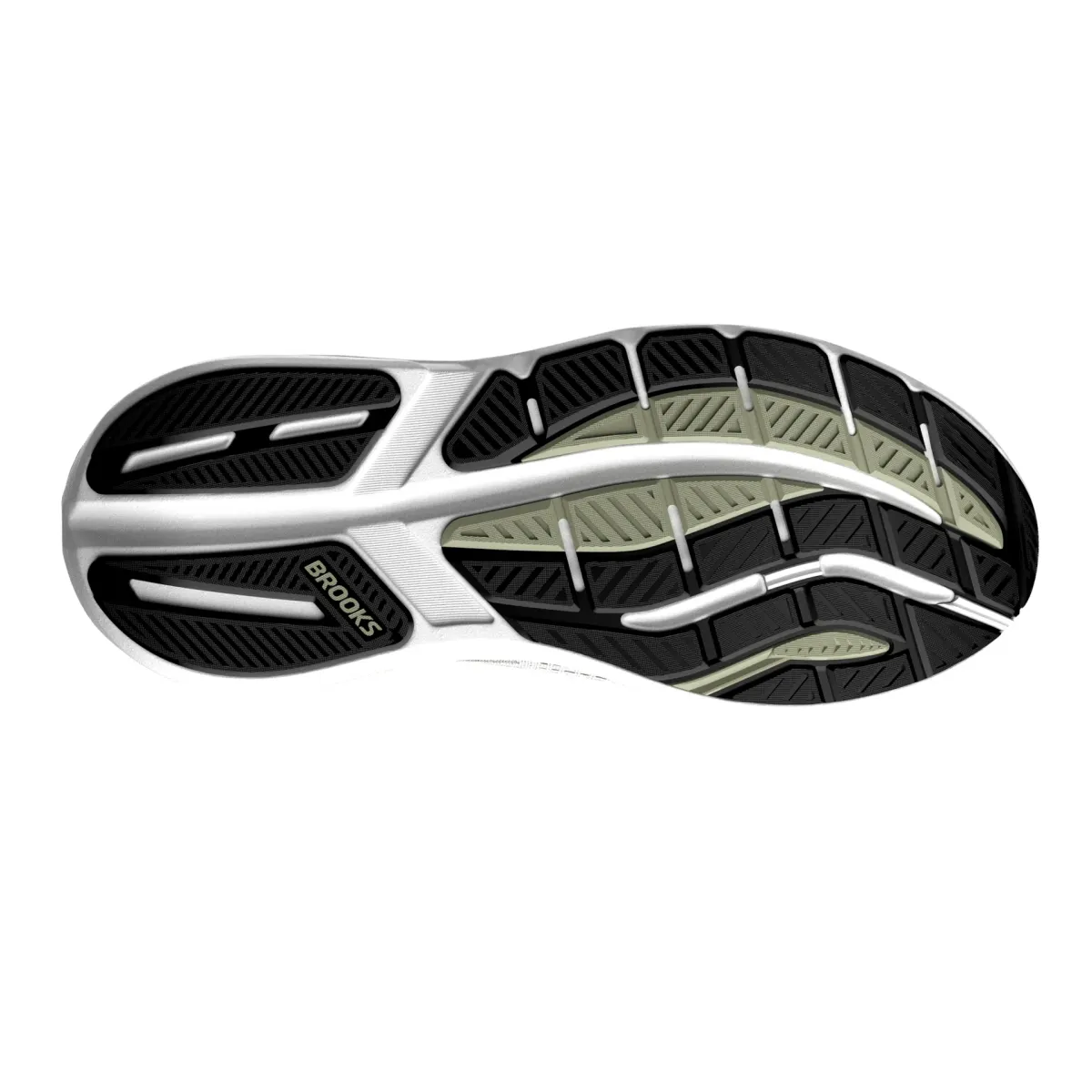 BROOKS M GHOST MAX 3 BRIGHT WHITE/TEA/BLACK