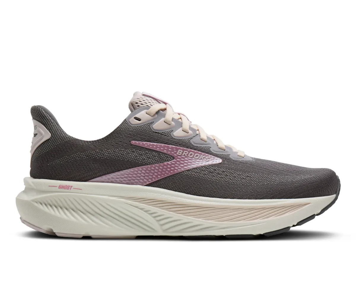BROOKS W GHOST 17 POPPY SEED/PINK/BLUEWASH