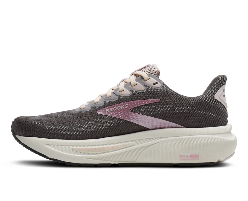 BROOKS W GHOST 17 POPPY SEED/PINK/BLUEWASH