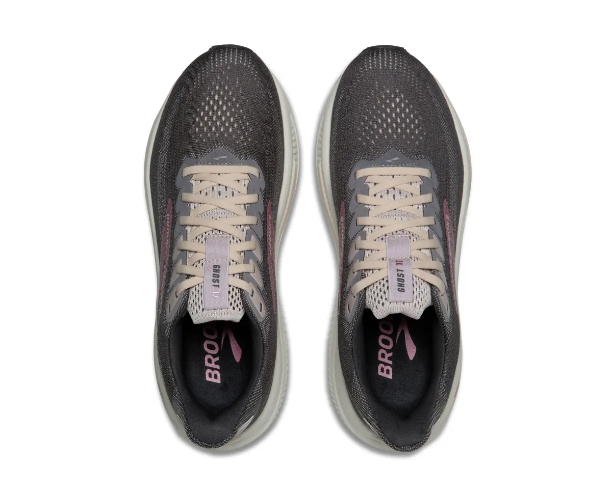 BROOKS W GHOST 17 POPPY SEED/PINK/BLUEWASH