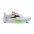 BROOKS M GHOST 17 White/Pink Clay/Gecko