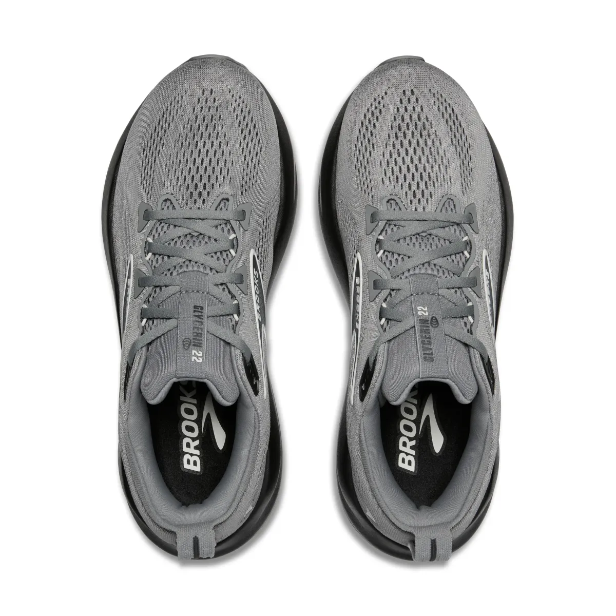 BROOKS M GLYCERIN 22 Primer Gray/Ebony/Bluewash