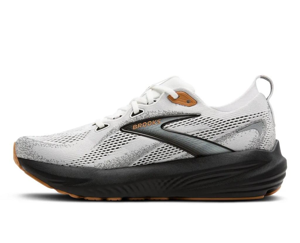 BROOKS M GLYCERIN 22 WHITE/GREY/BLACK