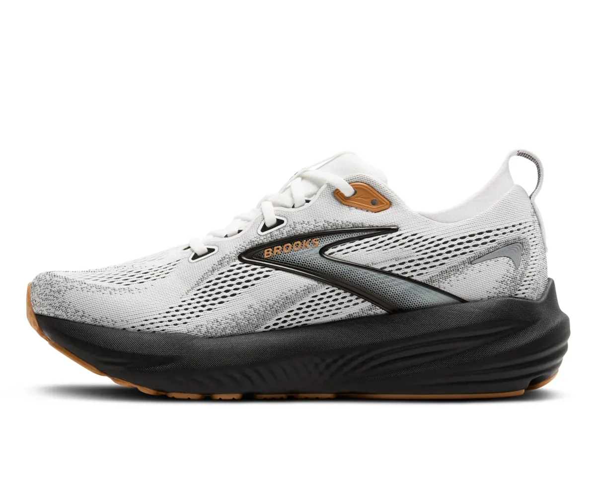BROOKS M GLYCERIN 22 WHITE/GREY/BLACK