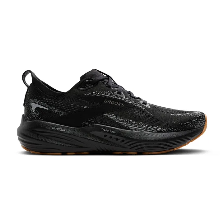 BROOKS M GYLCERIN 22 Black/Primer Gray/Biscuit