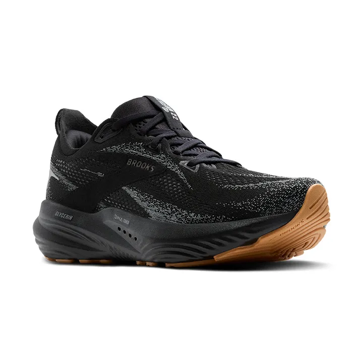 BROOKS M GYLCERIN 22 Black/Primer Gray/Biscuit