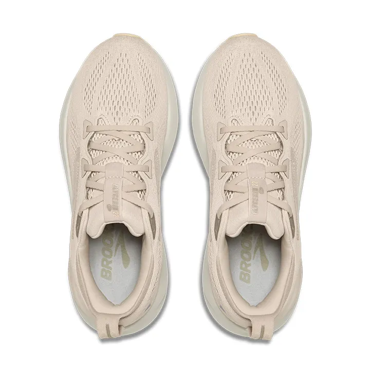 BROOKS W GLYCERIN 22 Almond Peach/London Fog/Almond