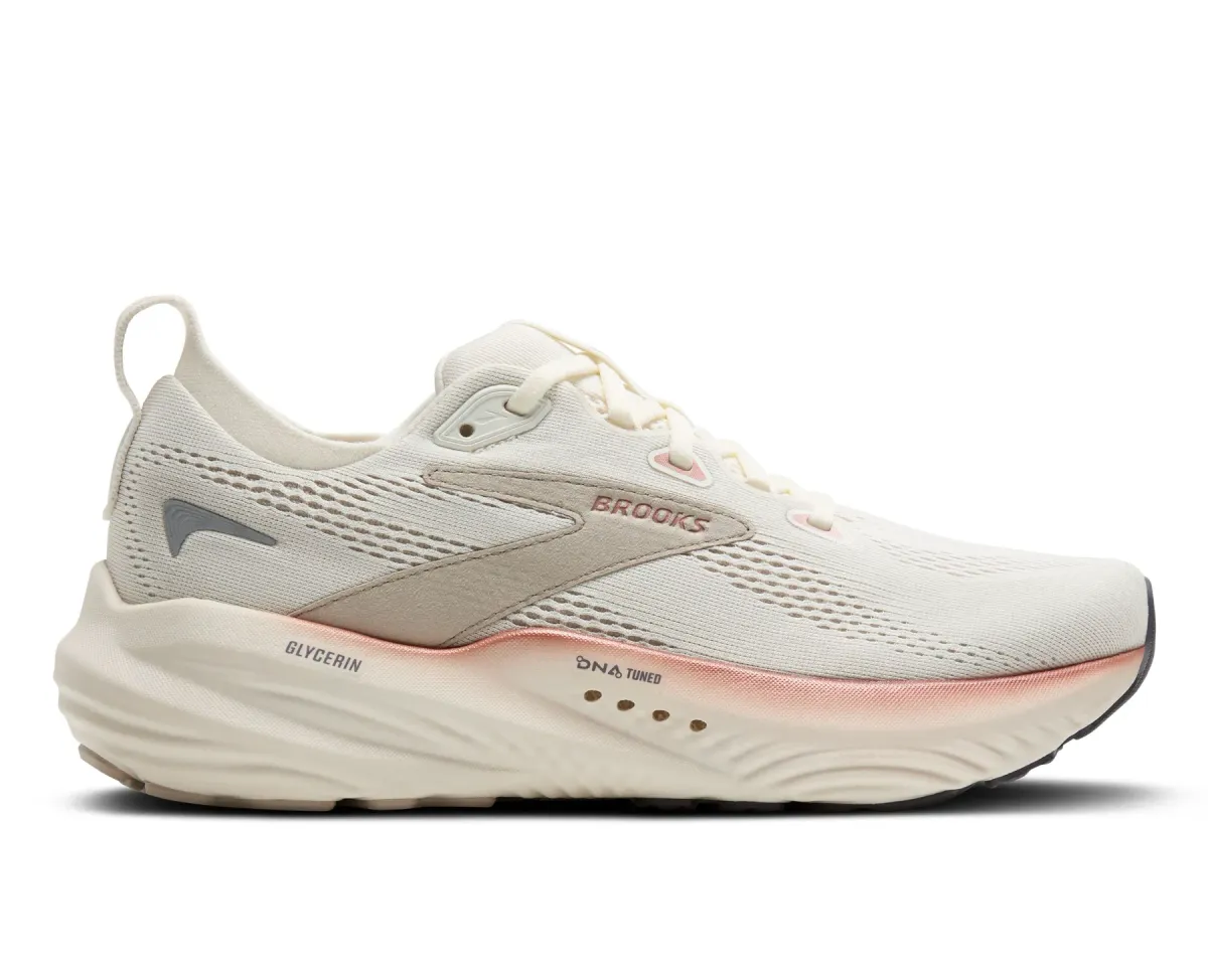 BROOKS W GLYCERIN 22 COCONUT/CHATEAU/ROSE