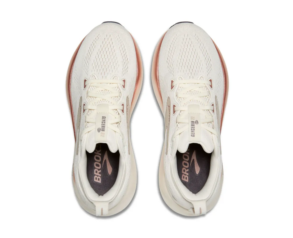 BROOKS W GLYCERIN 22 COCONUT/CHATEAU/ROSE
