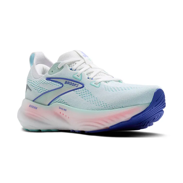 BROOK W GLYCERIN 22 White/Limpet Shell/Amparo Blue