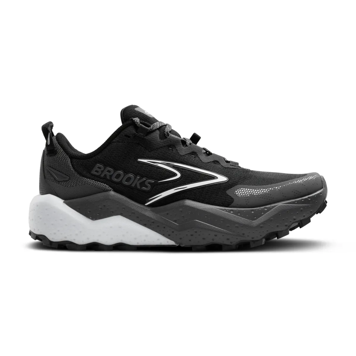 BROOKS W CALDERA 8 BLACK/BLACKENED PEARL/WHITE