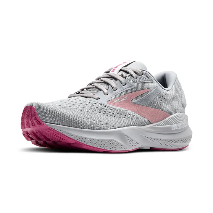BROOKS W ADRENALINE GTS24 ALLOY/WHITE/ZEPHYR