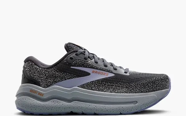 BROOKS W GHOST MAX 2 : EBONY/SWEET LAVENDER/ALLOY