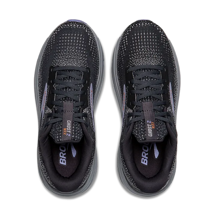 BROOKS W GHOST MAX 2 EBONY/SWEET LAVENDER/ALLOY