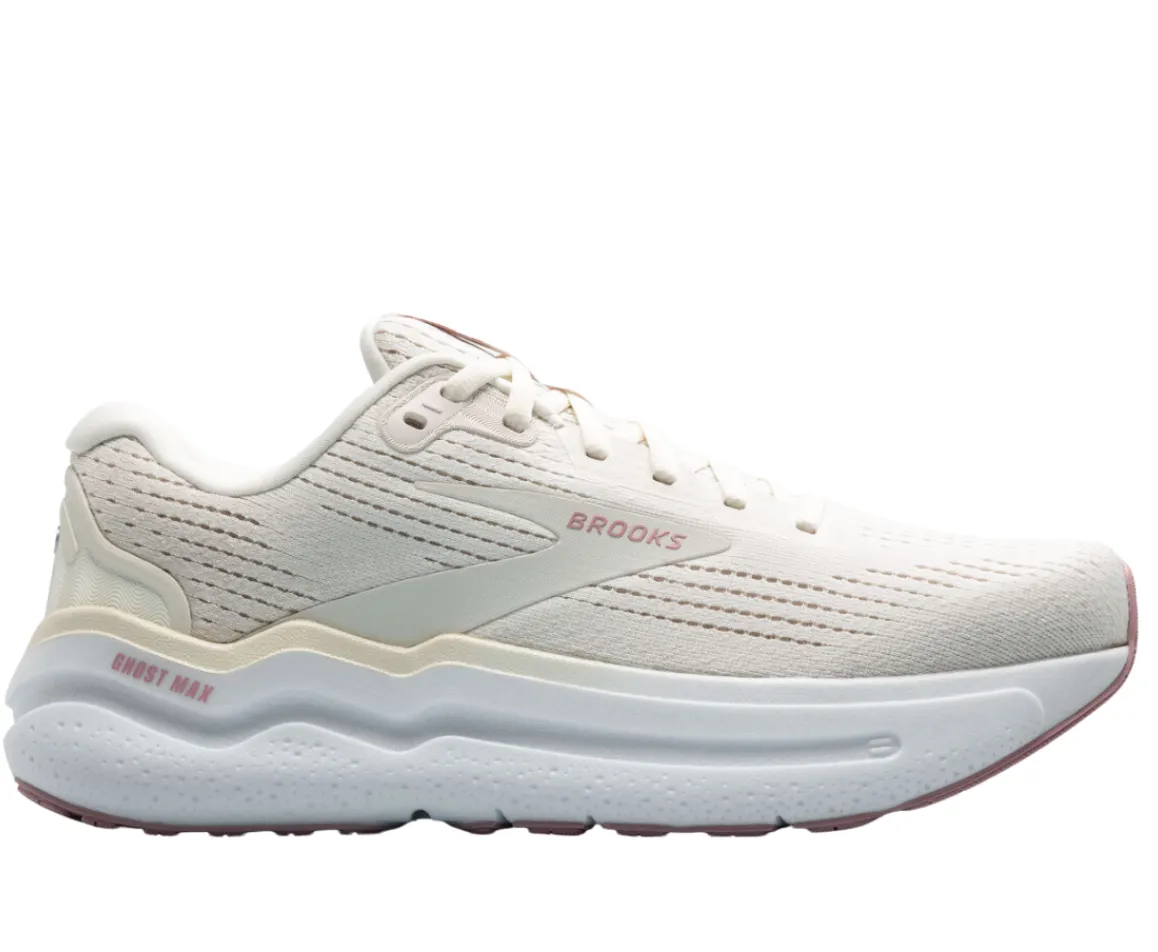 BROOKS W GHOST MAX 2 COCONUT MILK/GREY ZEPHYR