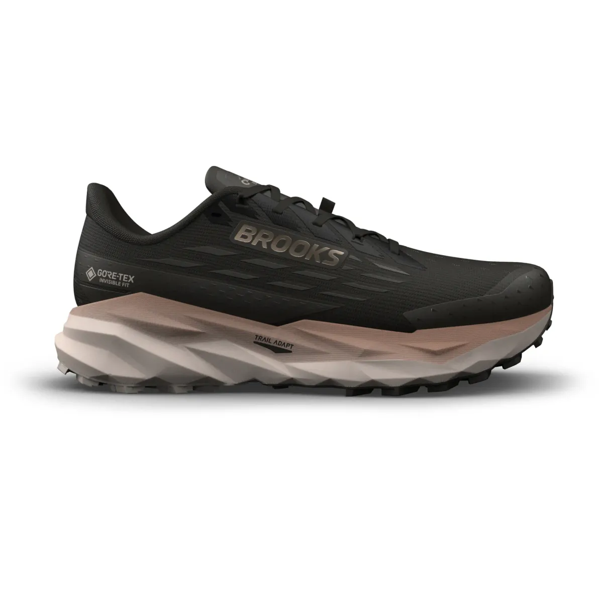BROOKS M CASCADIA 19 GTX Black/Ebony/Chateau Gray