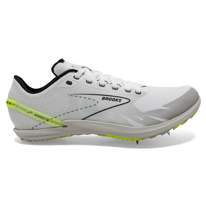 BROOKS DRAFTKINGS XC SPIKE WHITE/BLACK/NIGHTLIFE