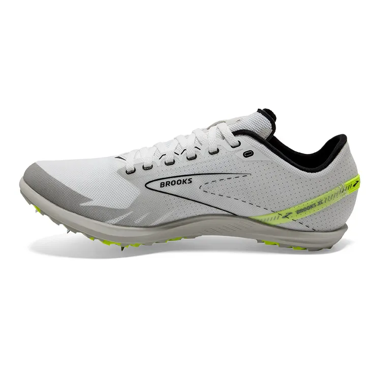 BROOKS DRAFTKINGS XC SPIKE WHITE/BLACK/NIGHTLIFE
