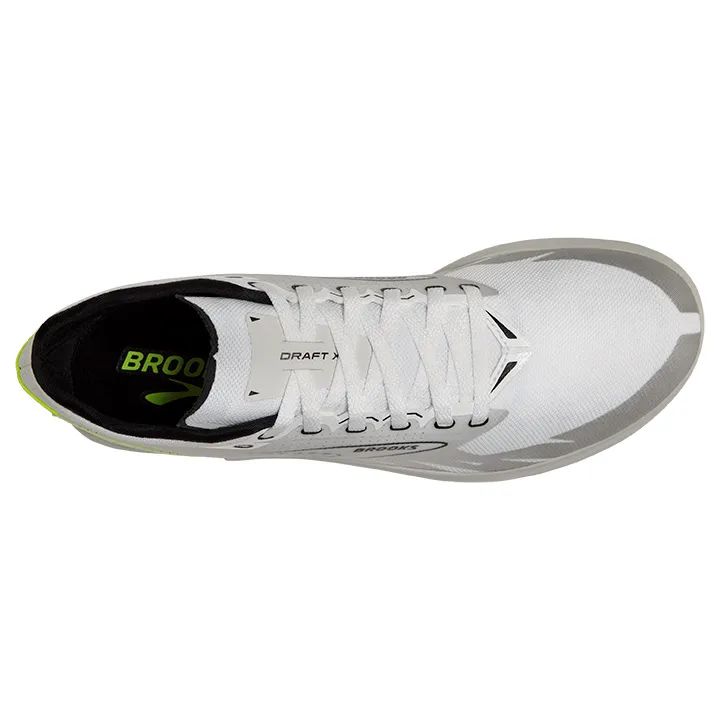 BROOKS DRAFTKINGS XC SPIKE WHITE/BLACK/NIGHTLIFE