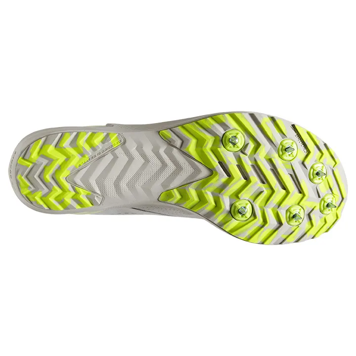 BROOKS DRAFTKINGS XC SPIKE WHITE/BLACK/NIGHTLIFE