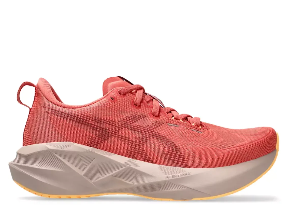 ASICS W NOVABLAST 5 DARK PINK CLAY/RUBBLE RED